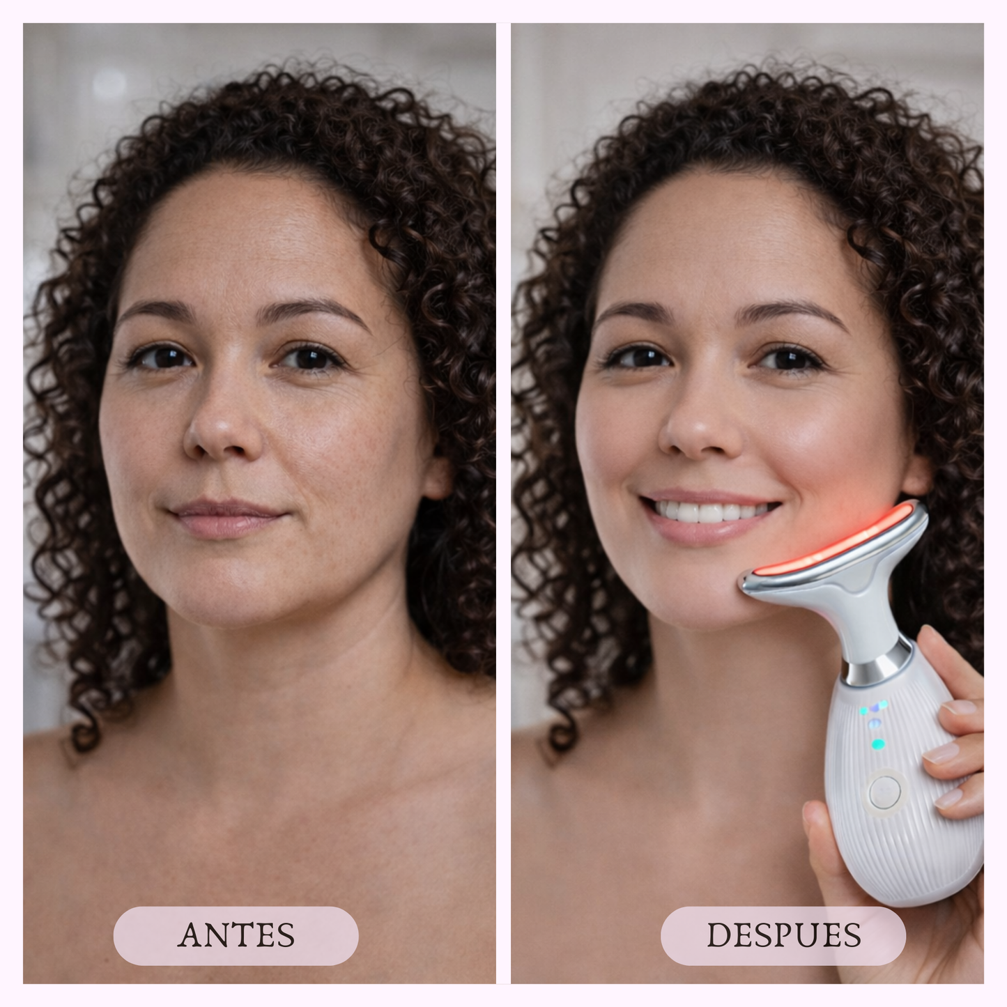 Masajeador de Reafirmación Facial Avanzada en Casa