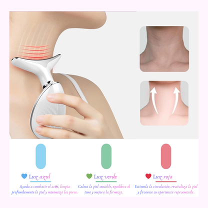 Masajeador de Reafirmación Facial Avanzada en Casa