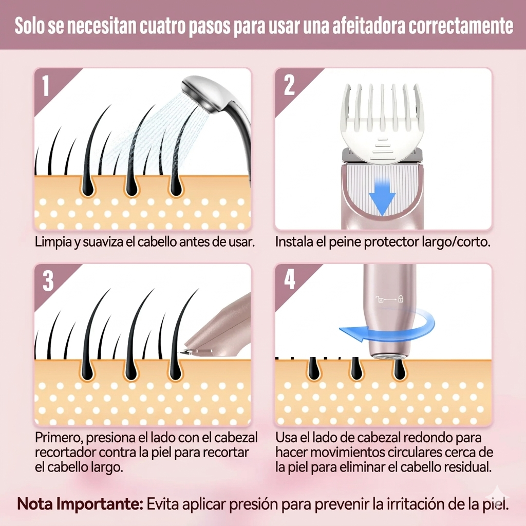 Depiladora eléctrica